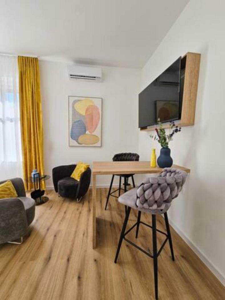 New Stylish & Modern Studio Apart - With Sea View Apartment Pula Luaran gambar